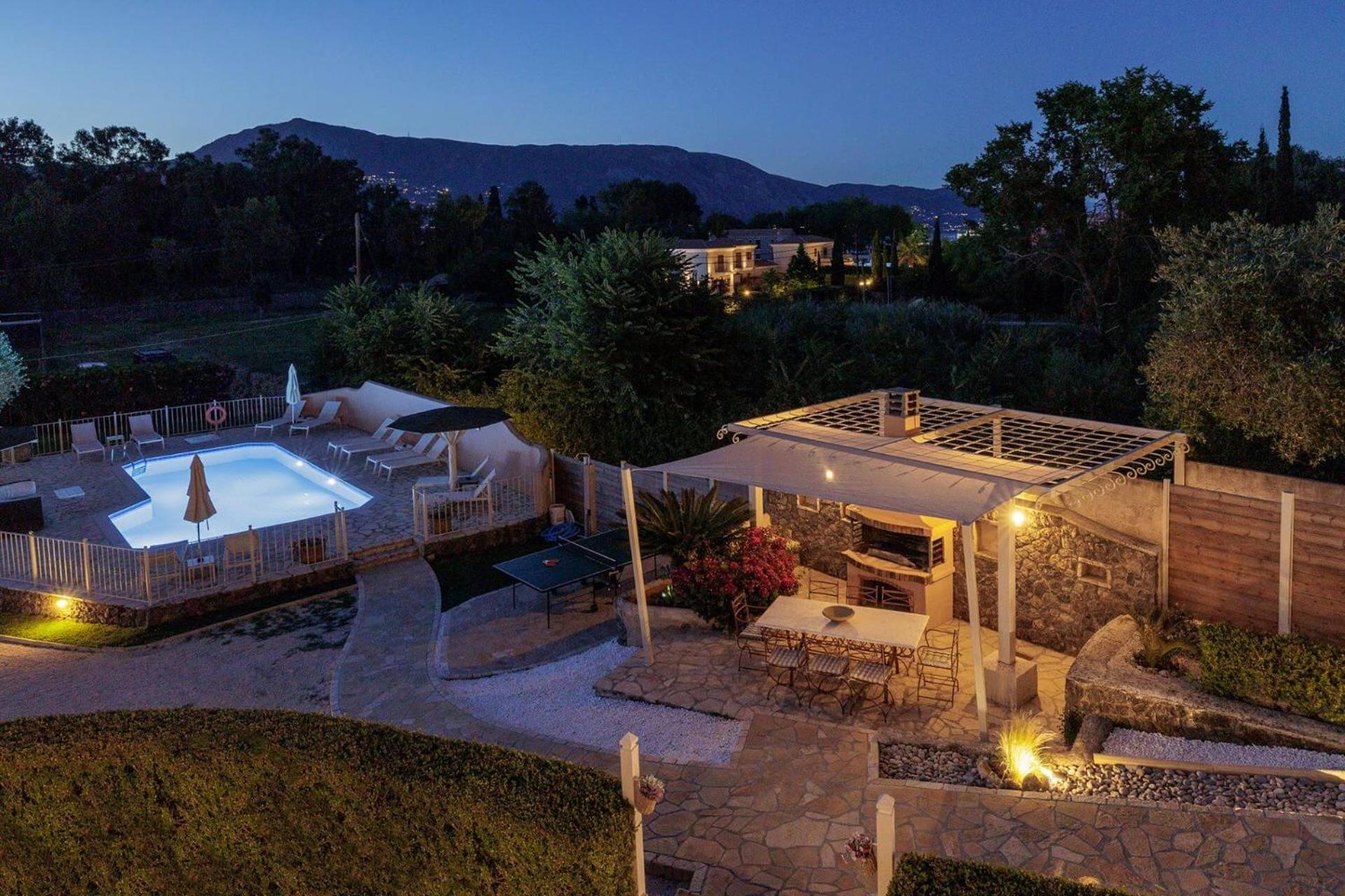 Villa St Nicholas House With Private Heated Pool Dassiá Eksteriør bilde