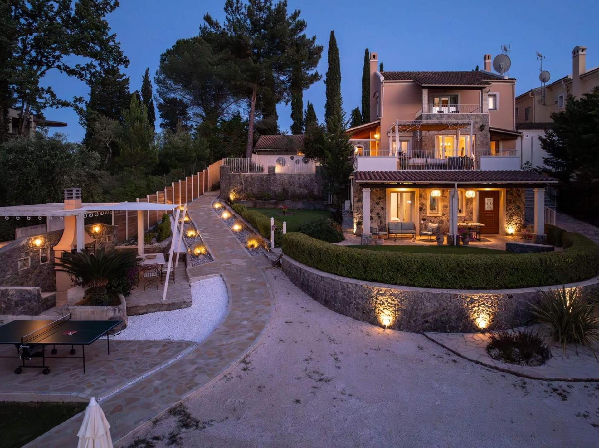Villa St Nicholas House With Private Heated Pool Dassiá Eksteriør bilde