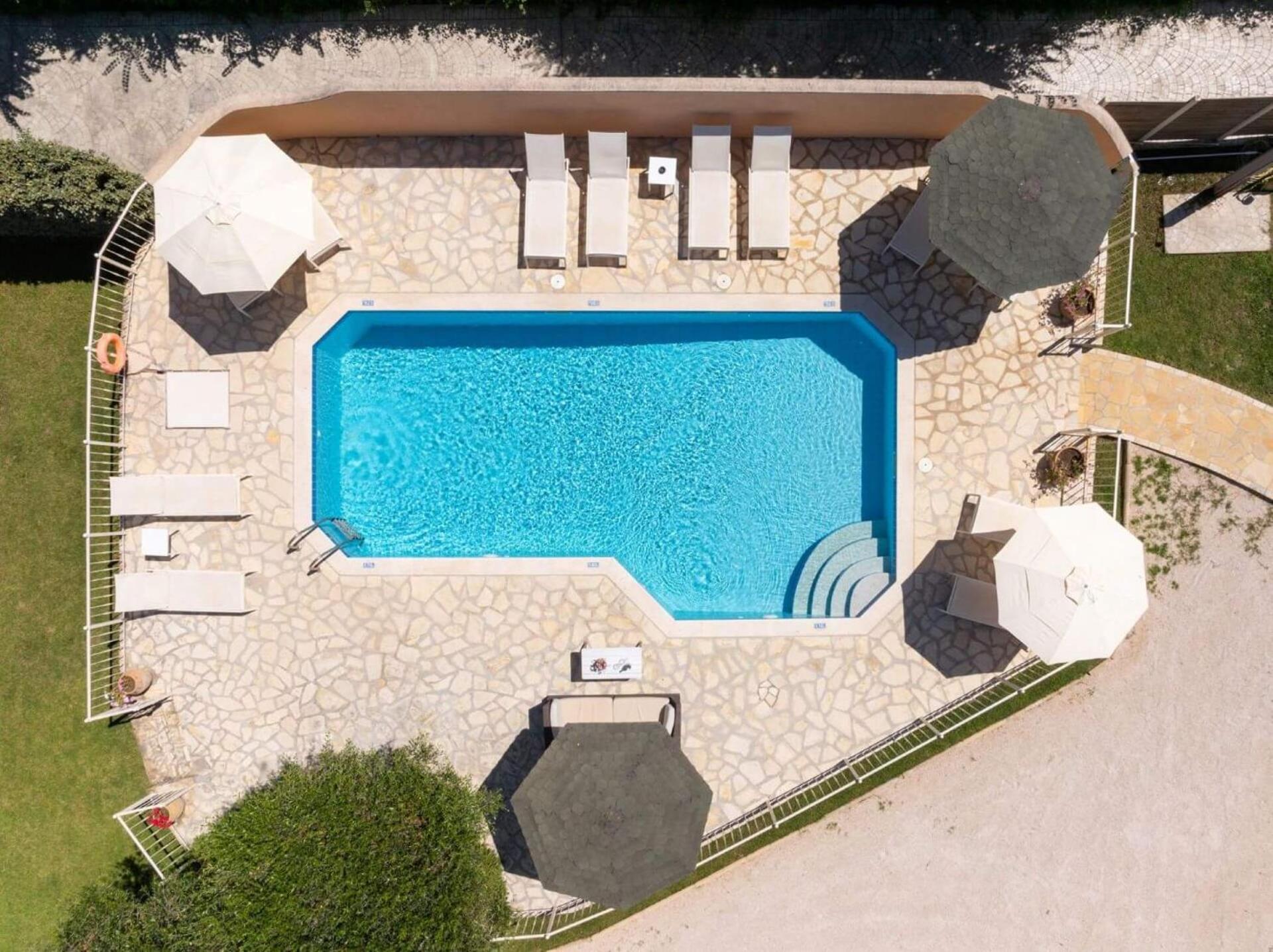 Villa St Nicholas House With Private Heated Pool Dassiá Eksteriør bilde